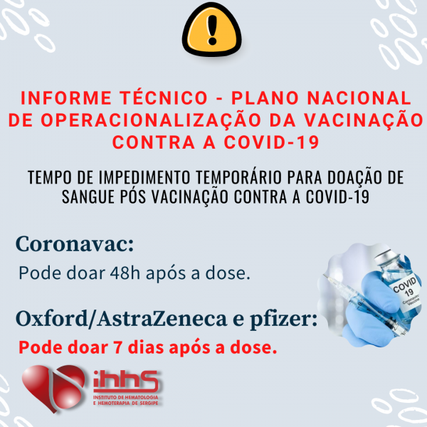 Informe Técnico sobre vacinas contra COVID-19