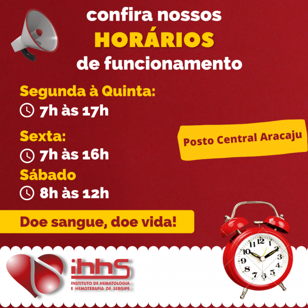 Horário Posto Central
