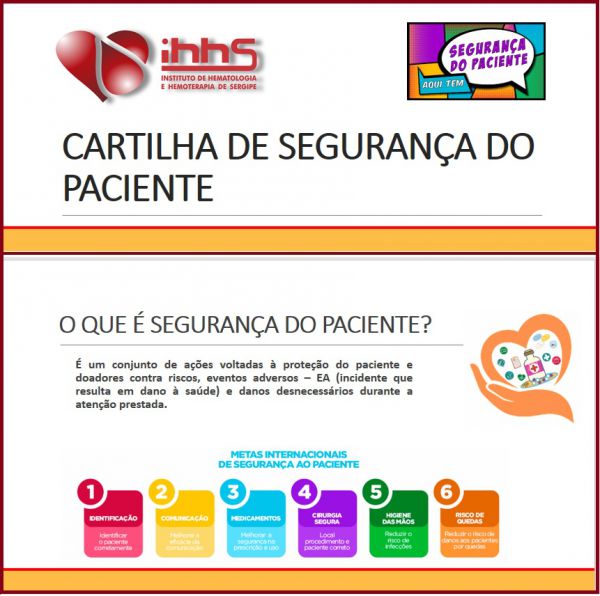 Cartilha de segurança do paciente IHHS