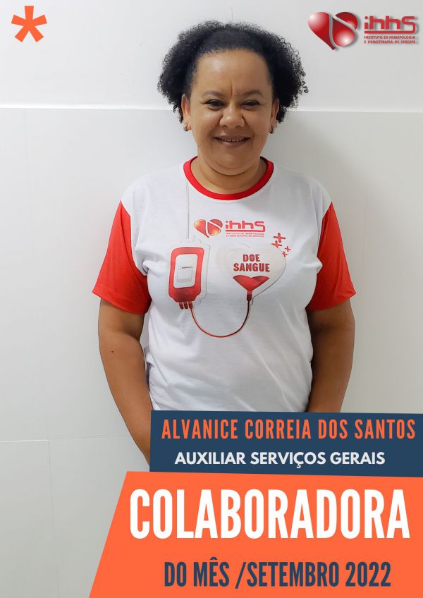 COLABORADORA DO MÊS DE SETEMBRO