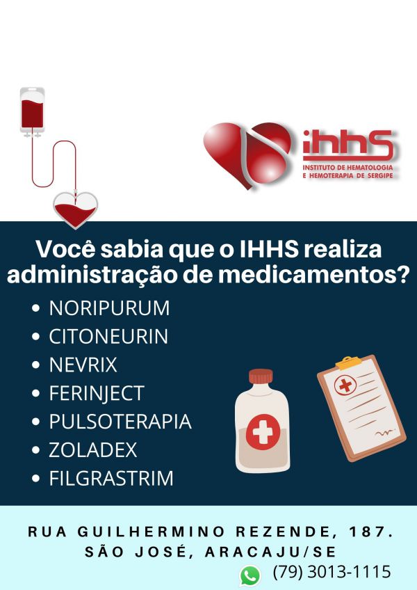 Atualização de serviços ambulatoriais - medicações